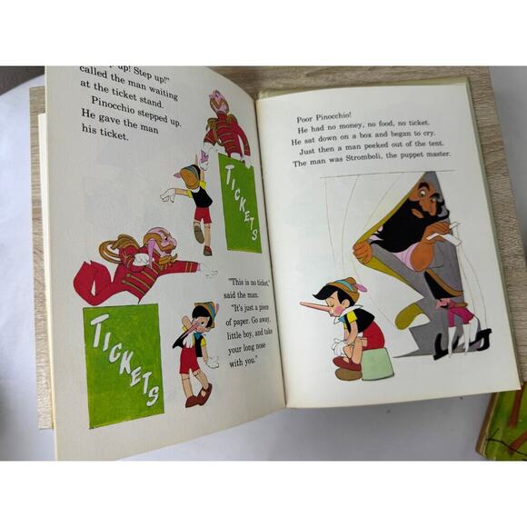 Vintage Disney's Wonderful World of Reading Hardcover Books - Set of 3 - Picture 7 of 14
